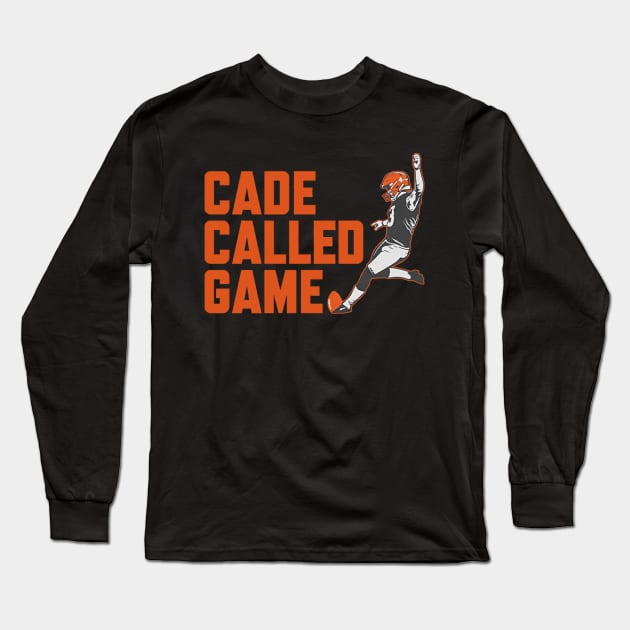 Cade York Cade Called Game Long Sleeve T-Shirt by Chunta_Design